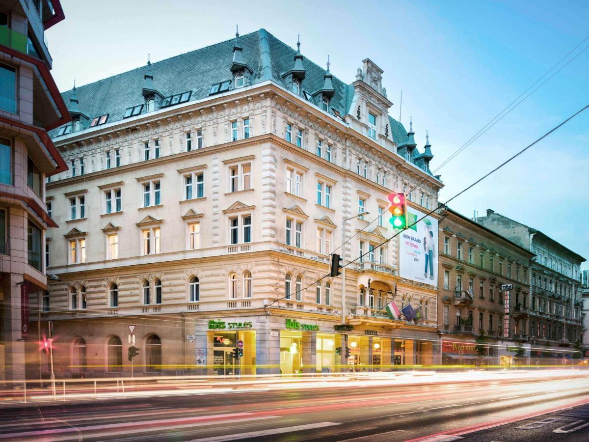 Отель Ibis Styles Budapest Center Экстерьер фото