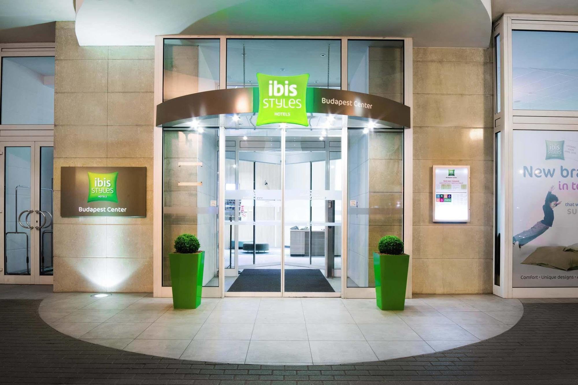 Отель Ibis Styles Budapest Center Экстерьер фото